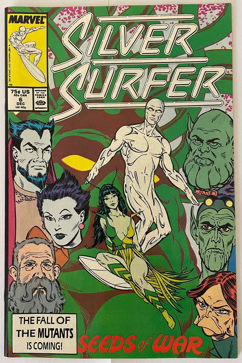 Marvel comics Silver Surfer book#6 from December 1987
