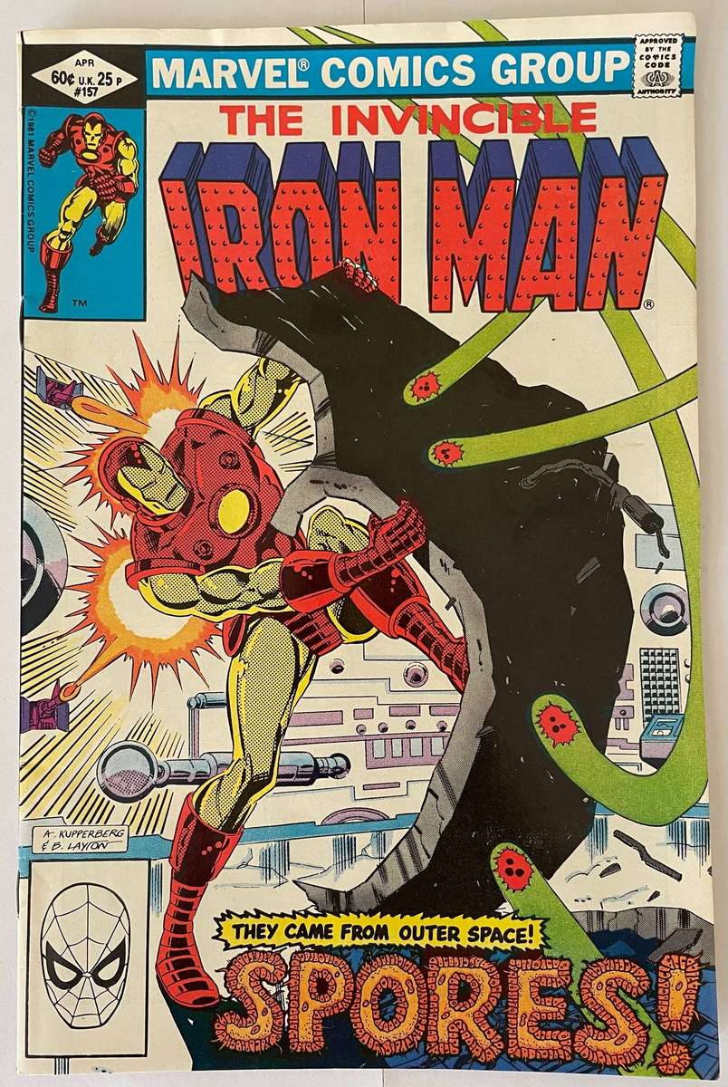 Marvel comics the Invincible Iornman book #157 from April 1981