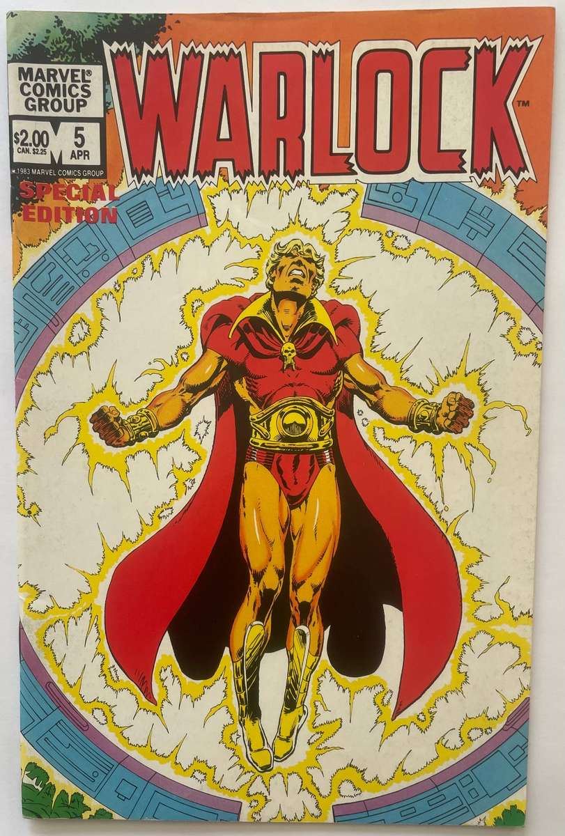 Marvel comics Warlock Special Edition book #5 from April 1983