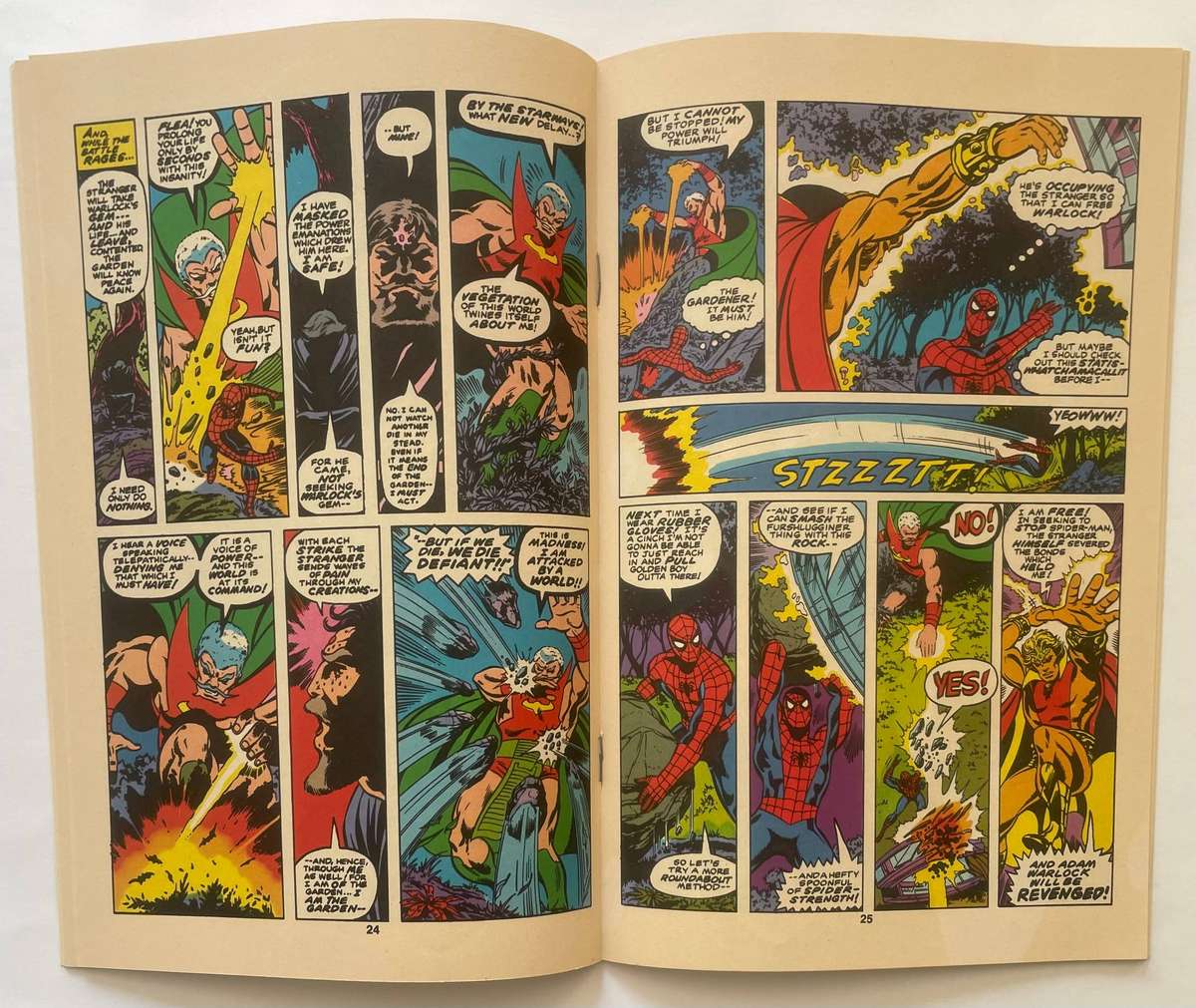 Marvel comics Warlock Special Edition book #5 from April 1983