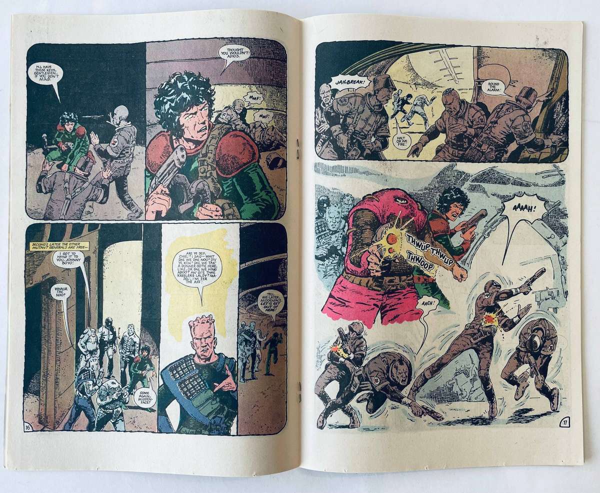 Eagle comics Strontium Dog book number 3 in a 4 issue series from February 1986