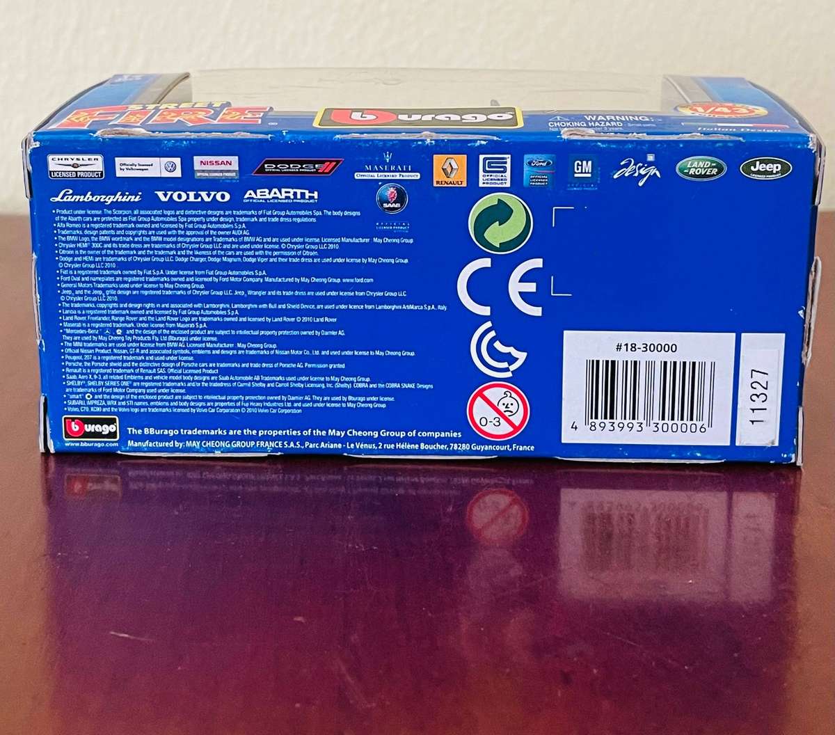 BBurago street fire 1/43 scale die cast BMW series 1 model