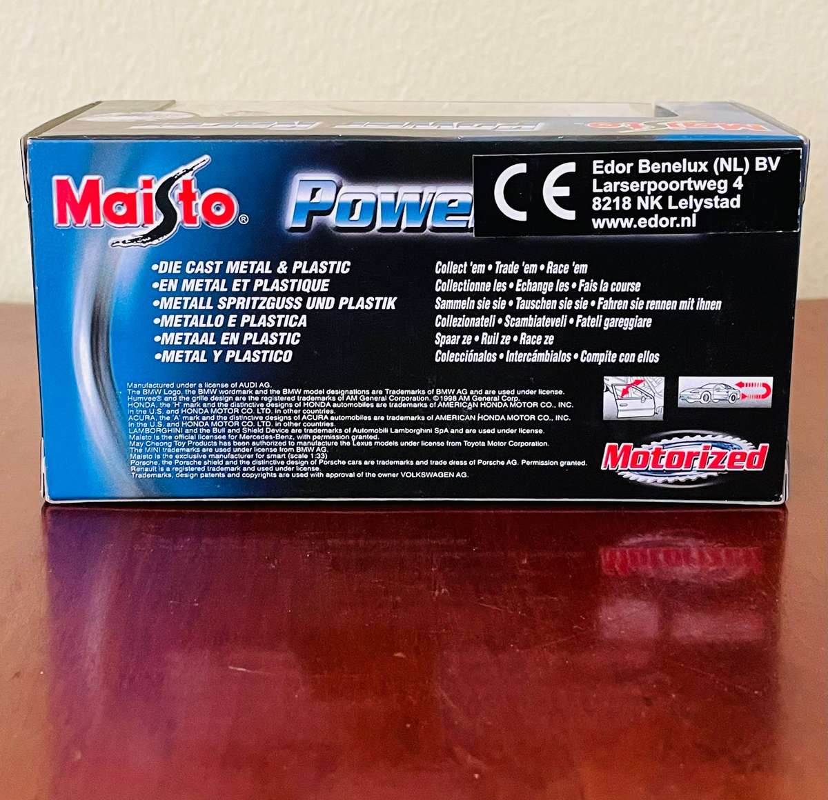 Maisto power racer VW Beetle die cast model