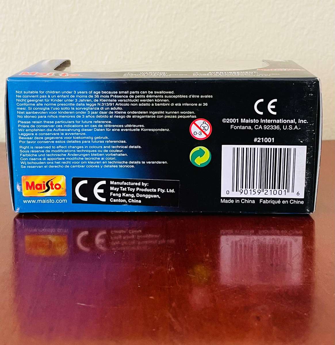 Maisto power racer VW Beetle die cast model