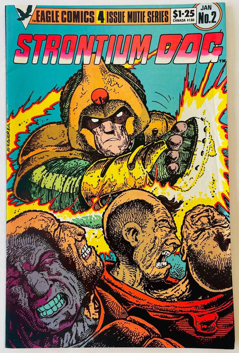 Eagle Comics Strontium Dog issue 2 in a 4 issue mutie series published in January 1985