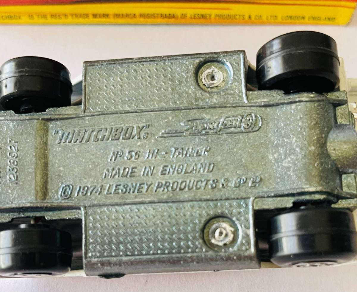 Extremely rare Matchbox #56 super duper fast Hi-Tailer 1974