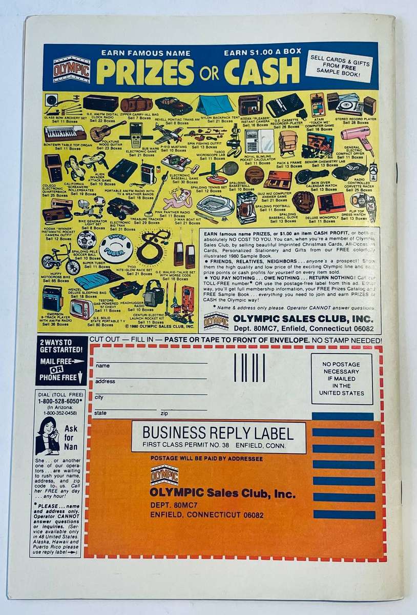 Marvel Comics SGT. Fury and his howling commandos issue 160 published in October 1980