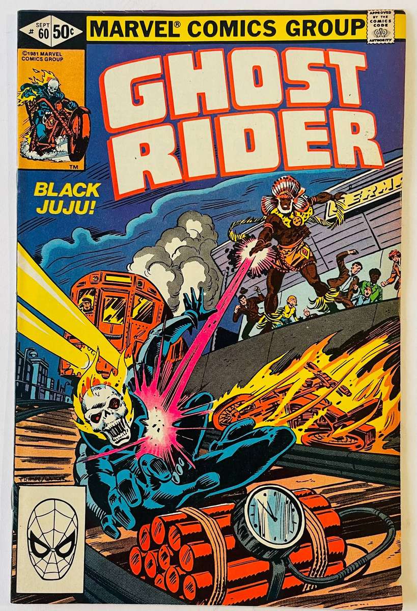 Marvel Comics Ghost Rider issue number 60 published in September 1981