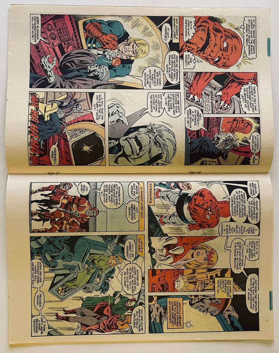 Marvel Comics The Eternals issue 10 of a 12 issue series, published in July 1986
