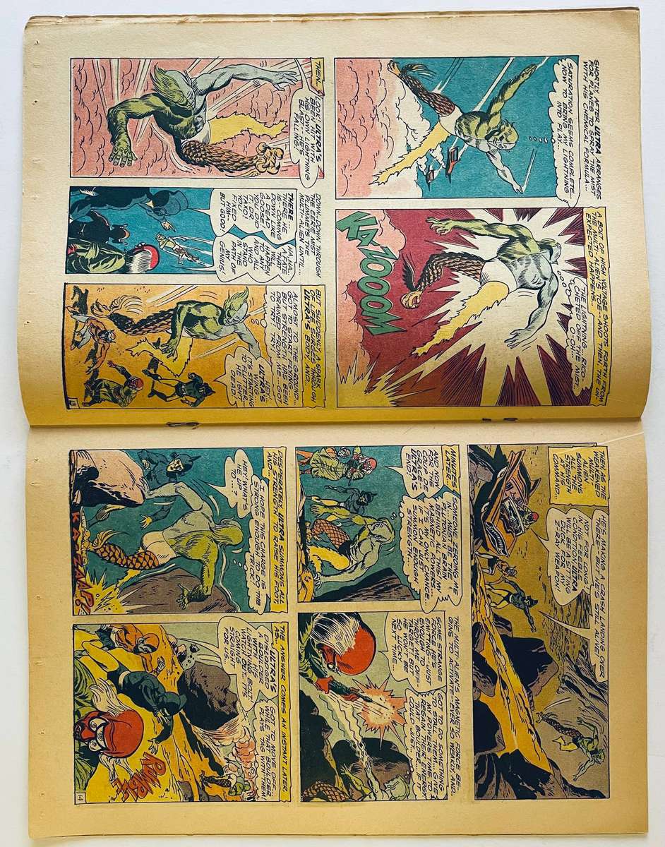 DC Comics Mystery in space featuring Ultra the multi-alien. Issue 104 published in December 1965