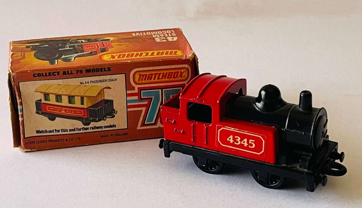 Matchbox super fast number 43 steam loco