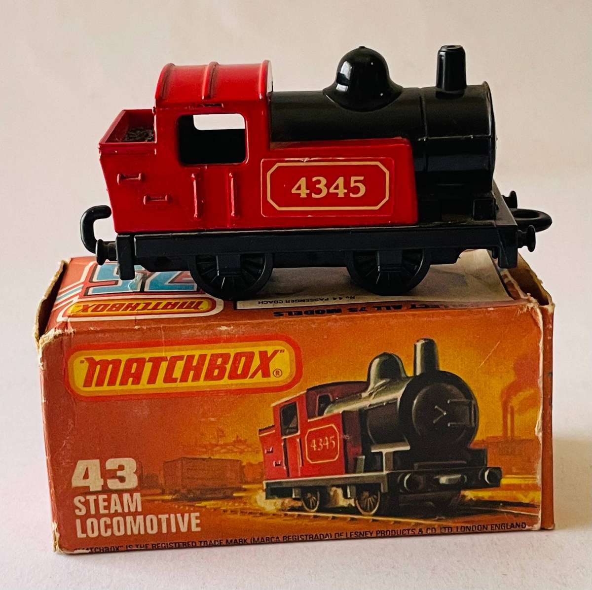 Matchbox super fast number 43 steam loco