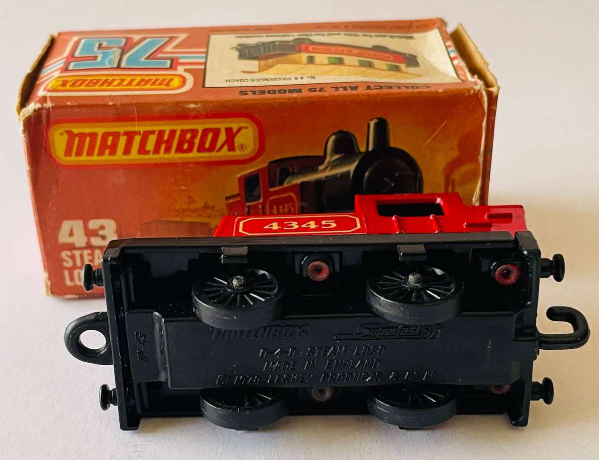 Matchbox super fast number 43 steam loco