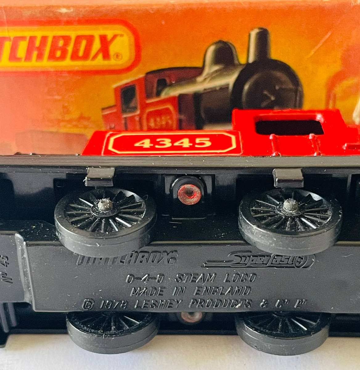 Matchbox super fast number 43 steam loco
