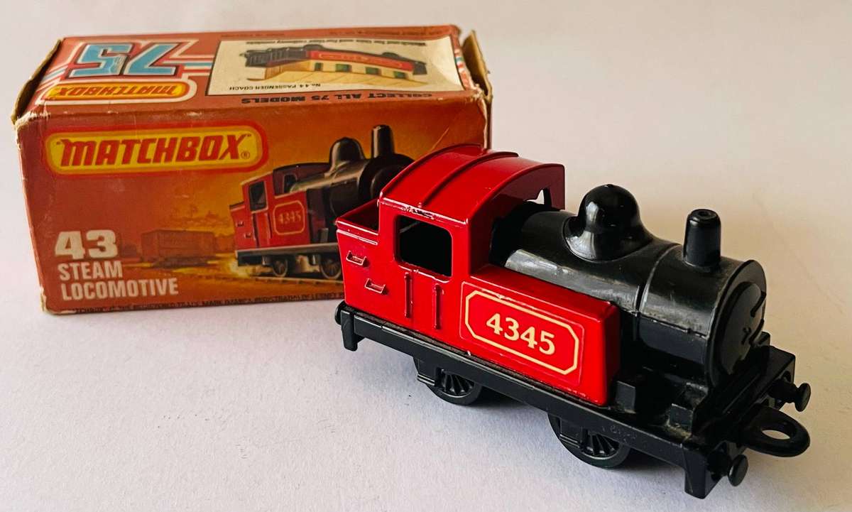 Matchbox super fast number 43 steam loco