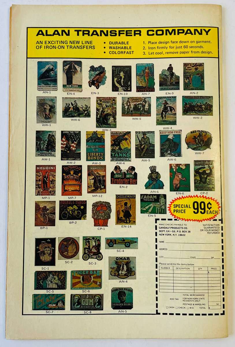 Whitman comics Bugs Bunny issue #176 published in August 1976