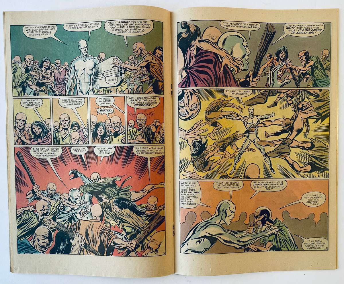 Marvel Comics Silver surfer Volume 2 issue #1 Published June 1982