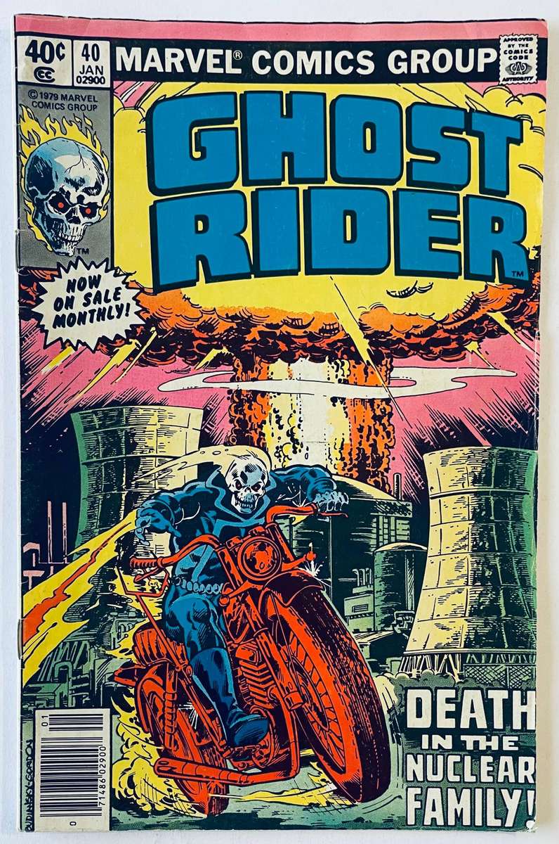 Marvel Comics Ghost Rider issue #40, published in January 1980