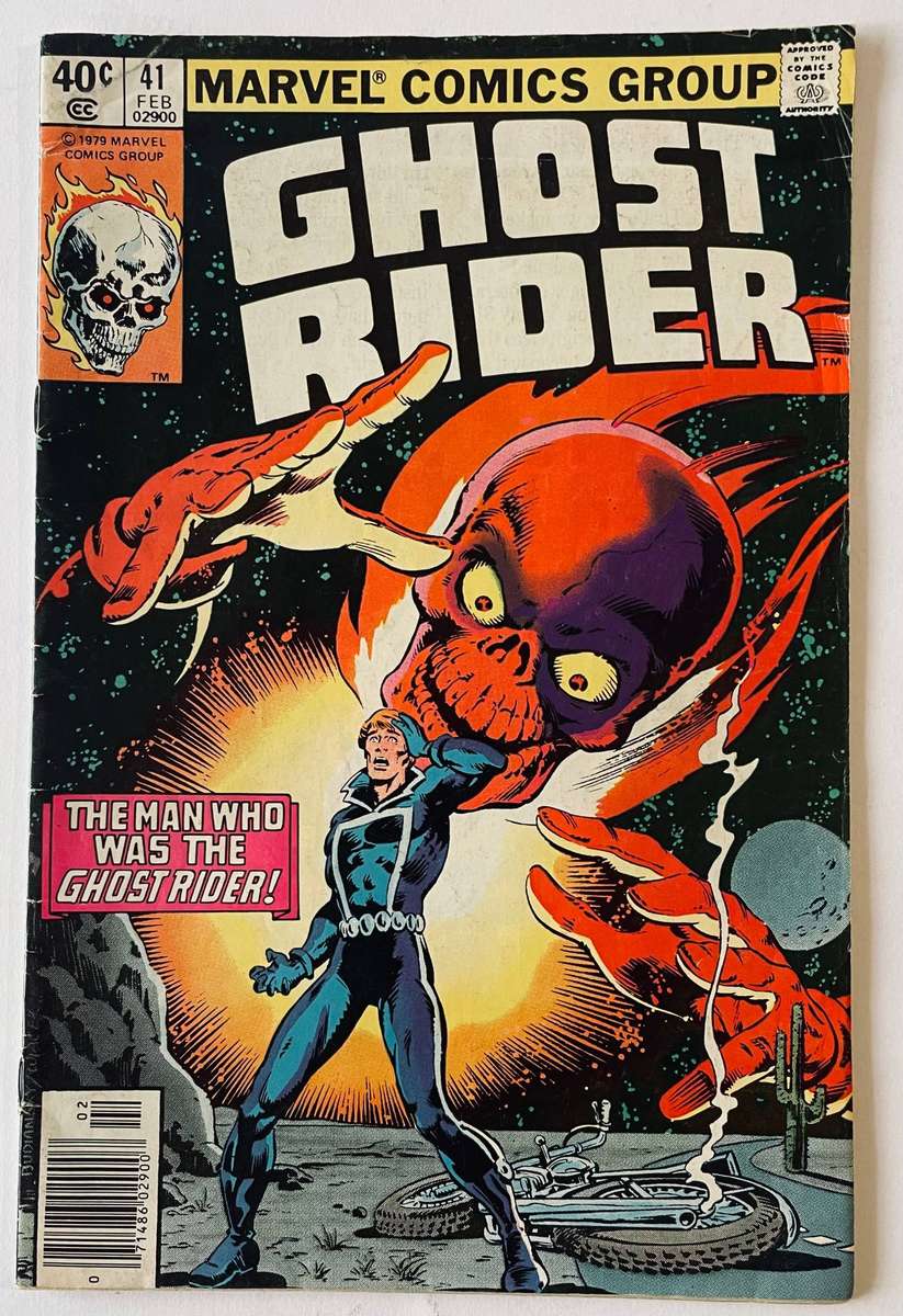 Marvel comics Ghost Rider, issue 41 published in February 1980