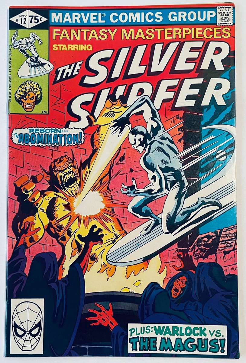 Marvel Comics Fantasy masterpieces The silver surfer #12 published November 1980