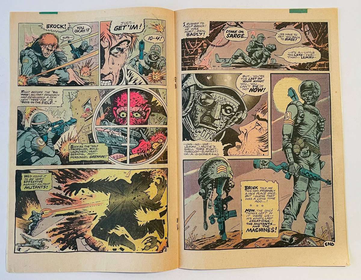 DC Comics SGT Rock issue 354 published July 1981