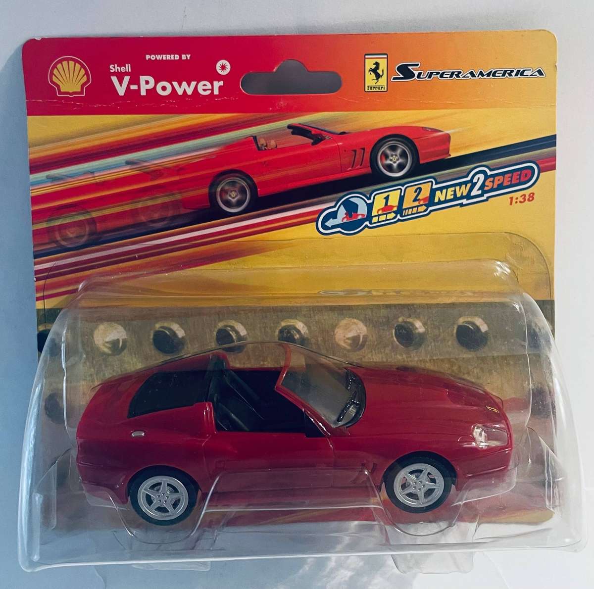 Hot wheels Ferrari Superamerica model made for Shell