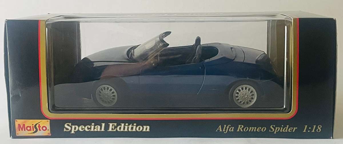 Maisto Alfa Romeo spider (1995) special edition in original packaging
