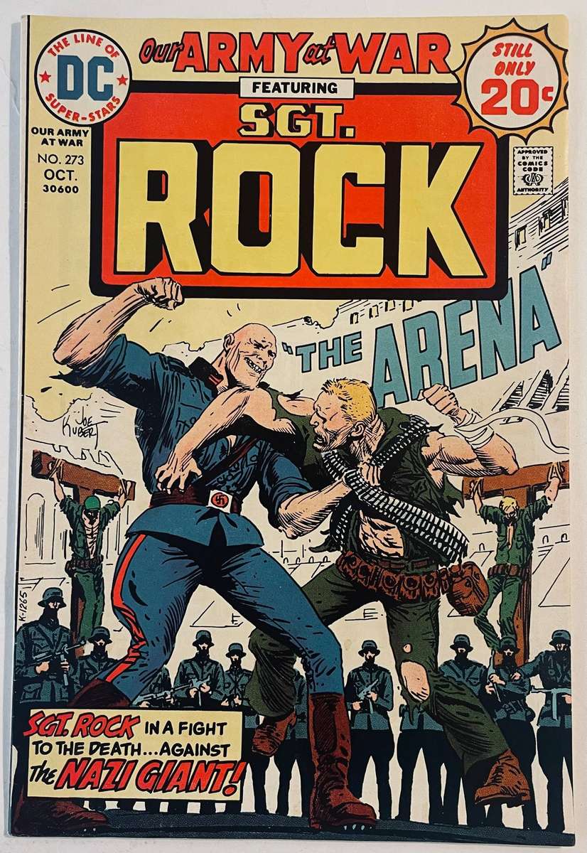 DC Comics Our army at war featuring SGT Rock issue 273 published October 1974