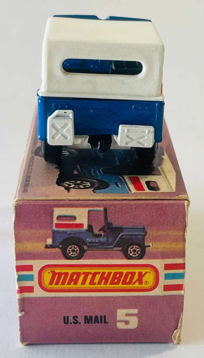 Rare Matchbox Superfast no 5 U.S. Mail truck