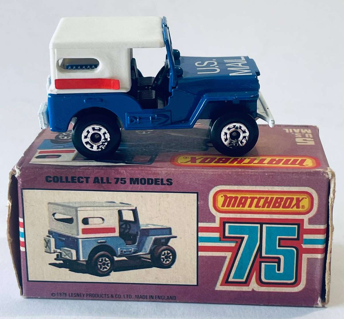 Rare Matchbox Superfast no 5 U.S. Mail truck