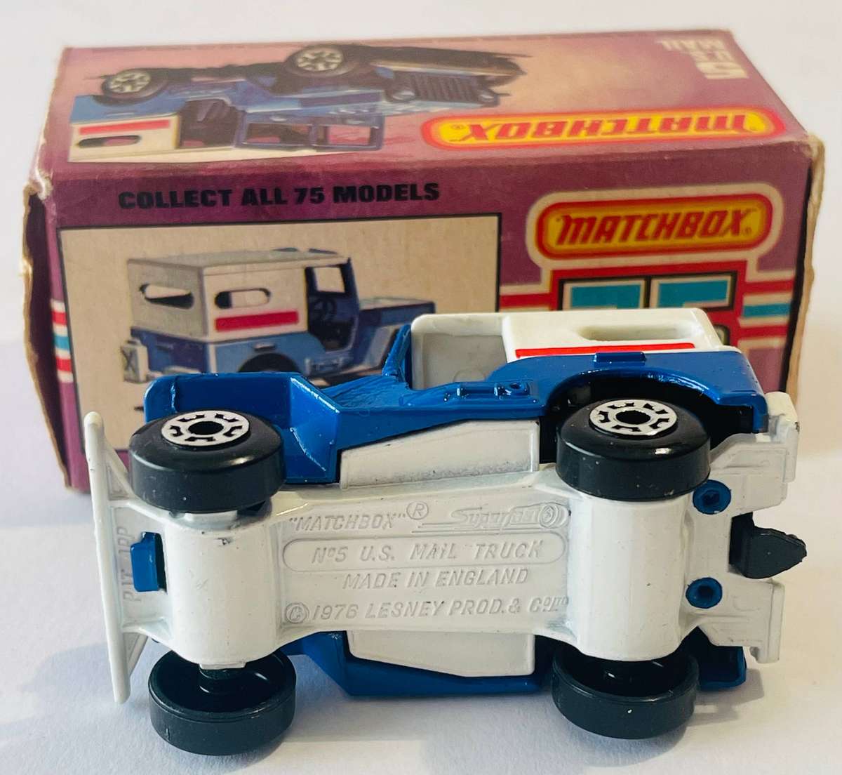 Rare Matchbox Superfast no 5 U.S. Mail truck