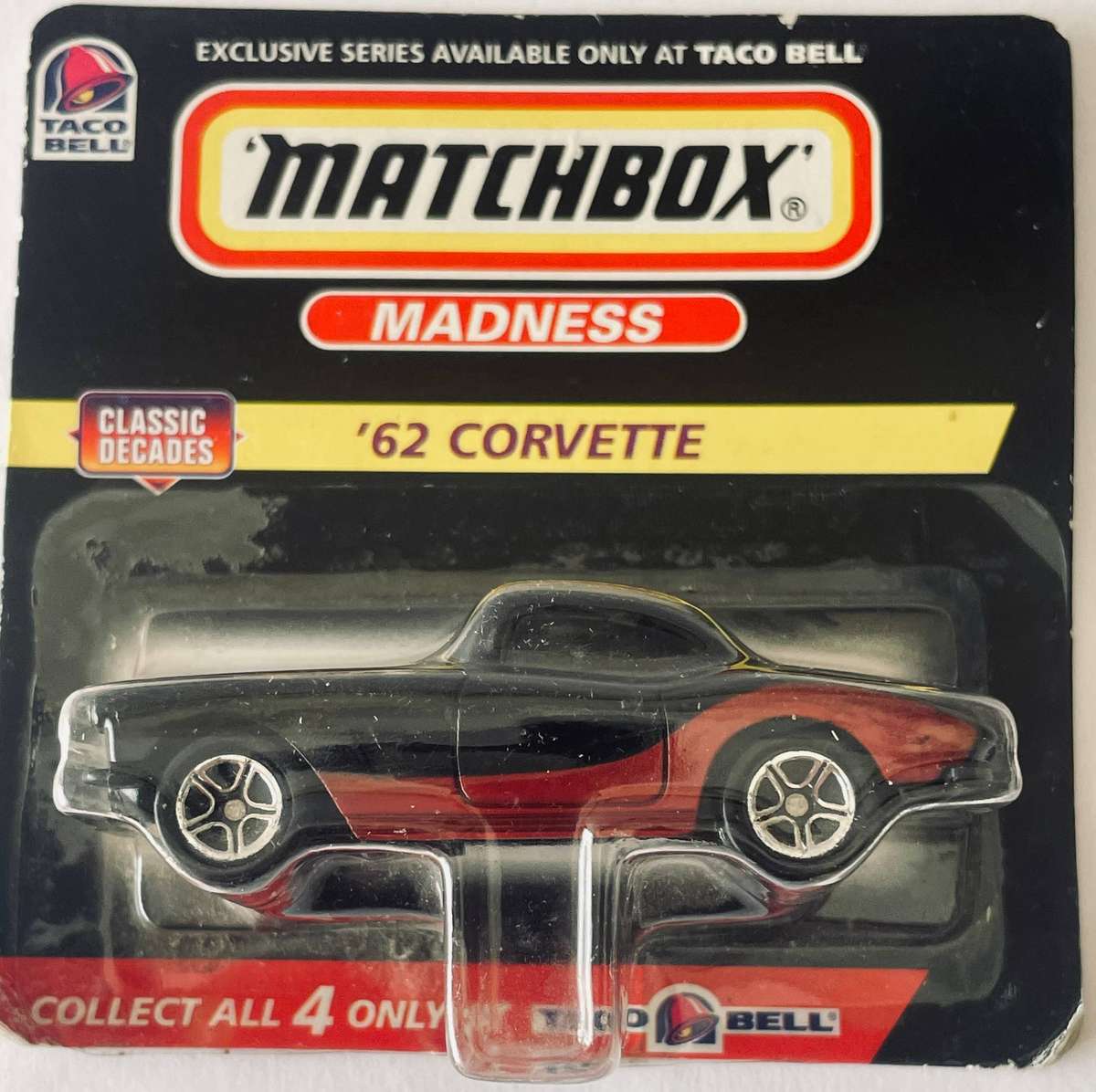 Matchbox 62 Corvette Taco Bell exclusive from 1998