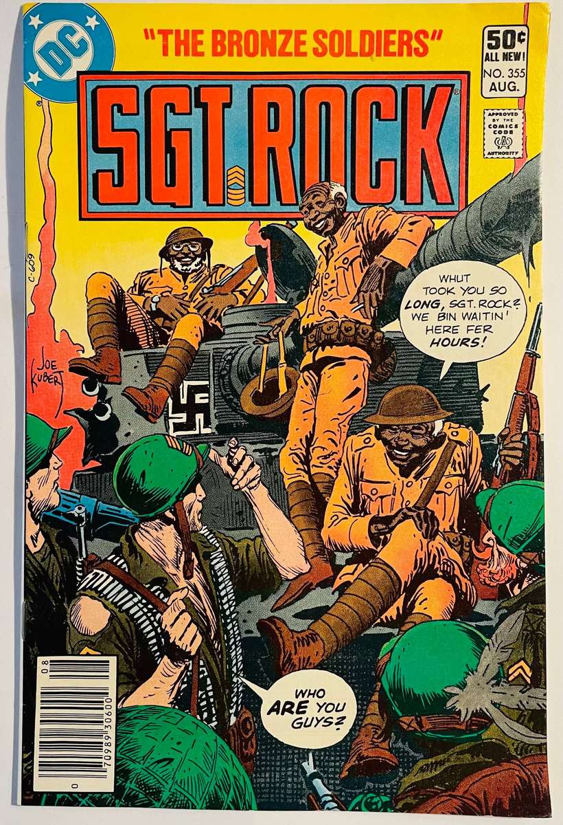 DC Comics SGT Rock issue 355 Published August 1981