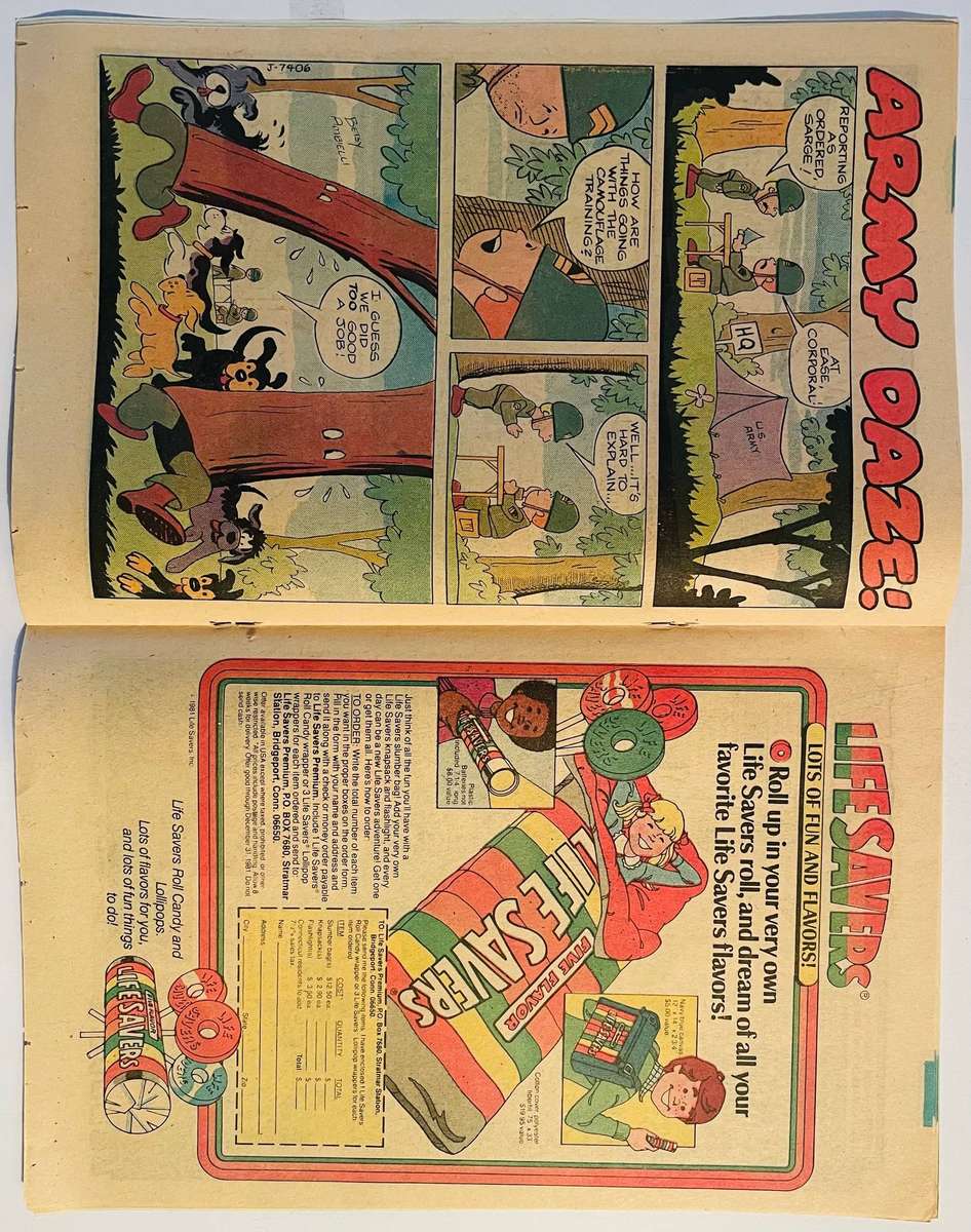 DC Comics SGT Rock issue 355 Published August 1981
