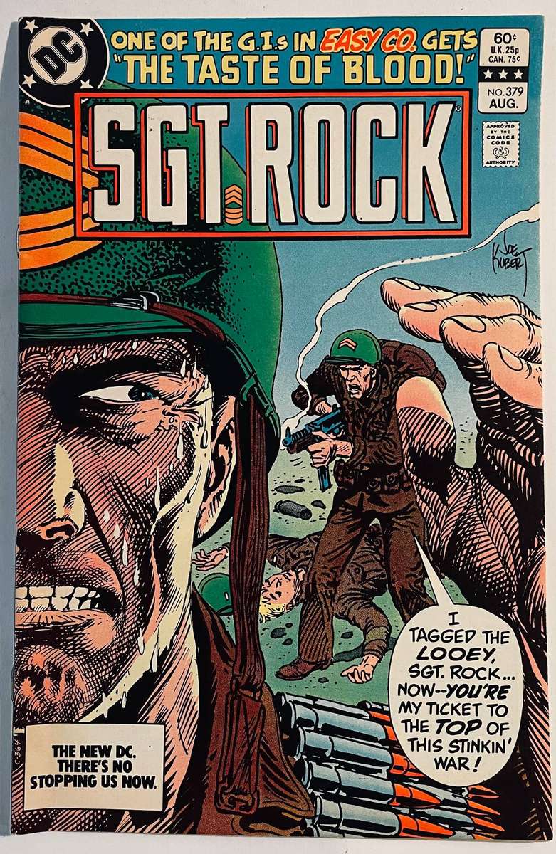 DC Comics SGT Rock issue 379 Published in August 1983