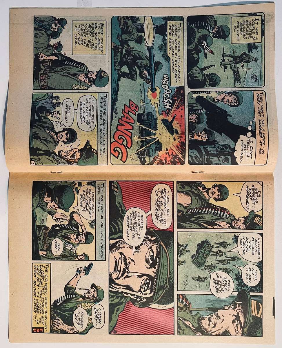 DC Comics SGT Rock issue 379 Published in August 1983