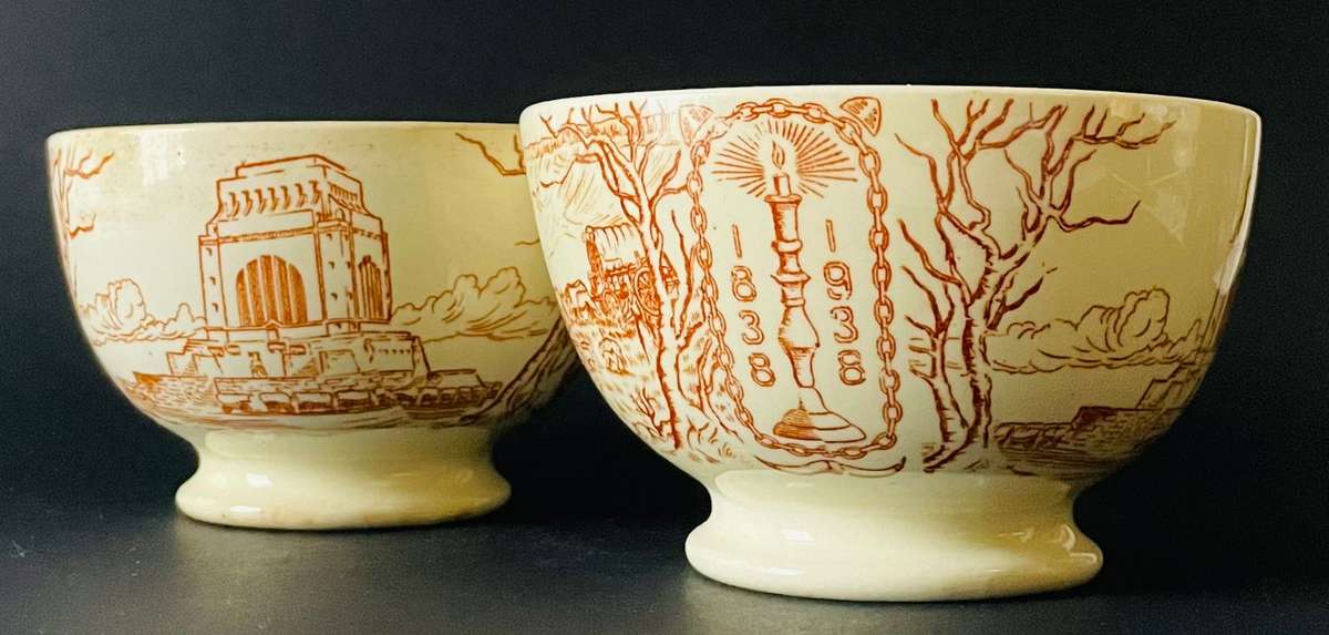 Voortekker Monument bowls - Celebrating the Eeufees of the Voortrekker Monument.