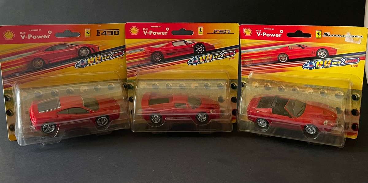Ferrari - Hotwheels // Shell Promo. - 3 cars