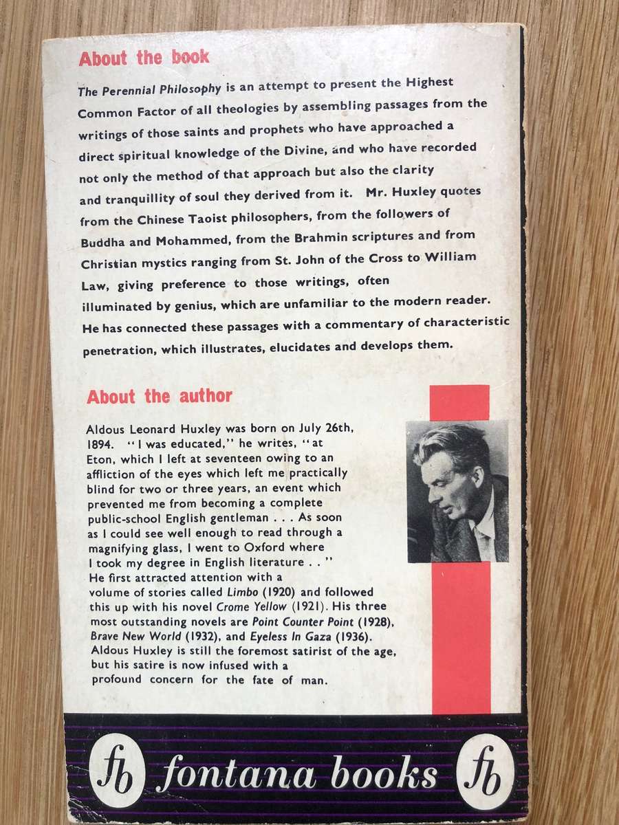 Aldous Huxley - The Perennial Philosophy