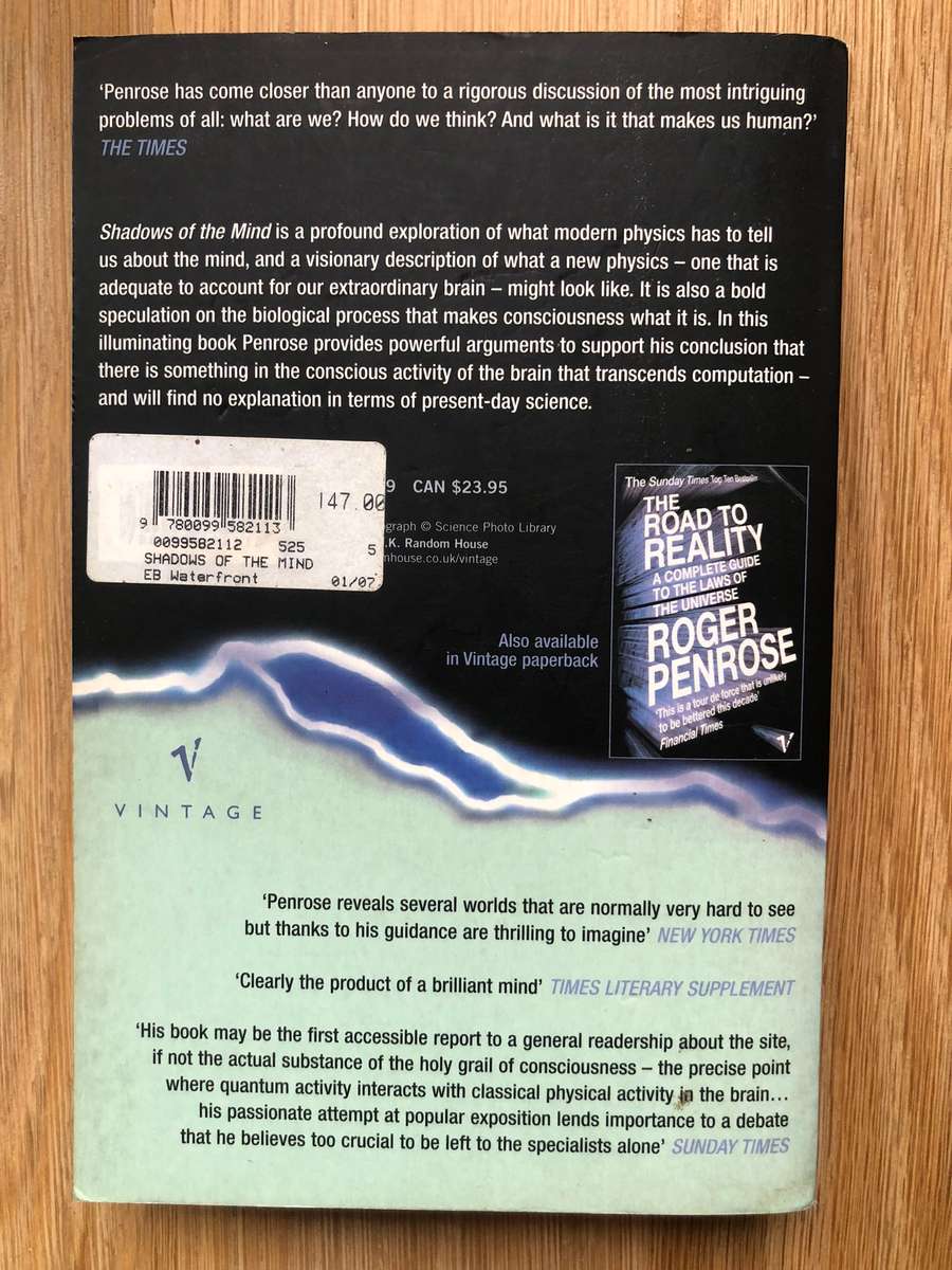 Roger Penrose - Shadows of the Mind