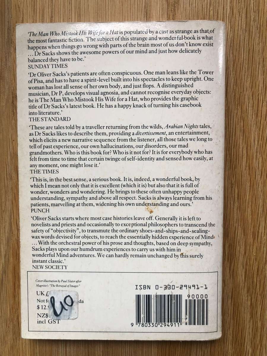 Oliver Sacks - The Man Who Mistook His Wife for a Hat