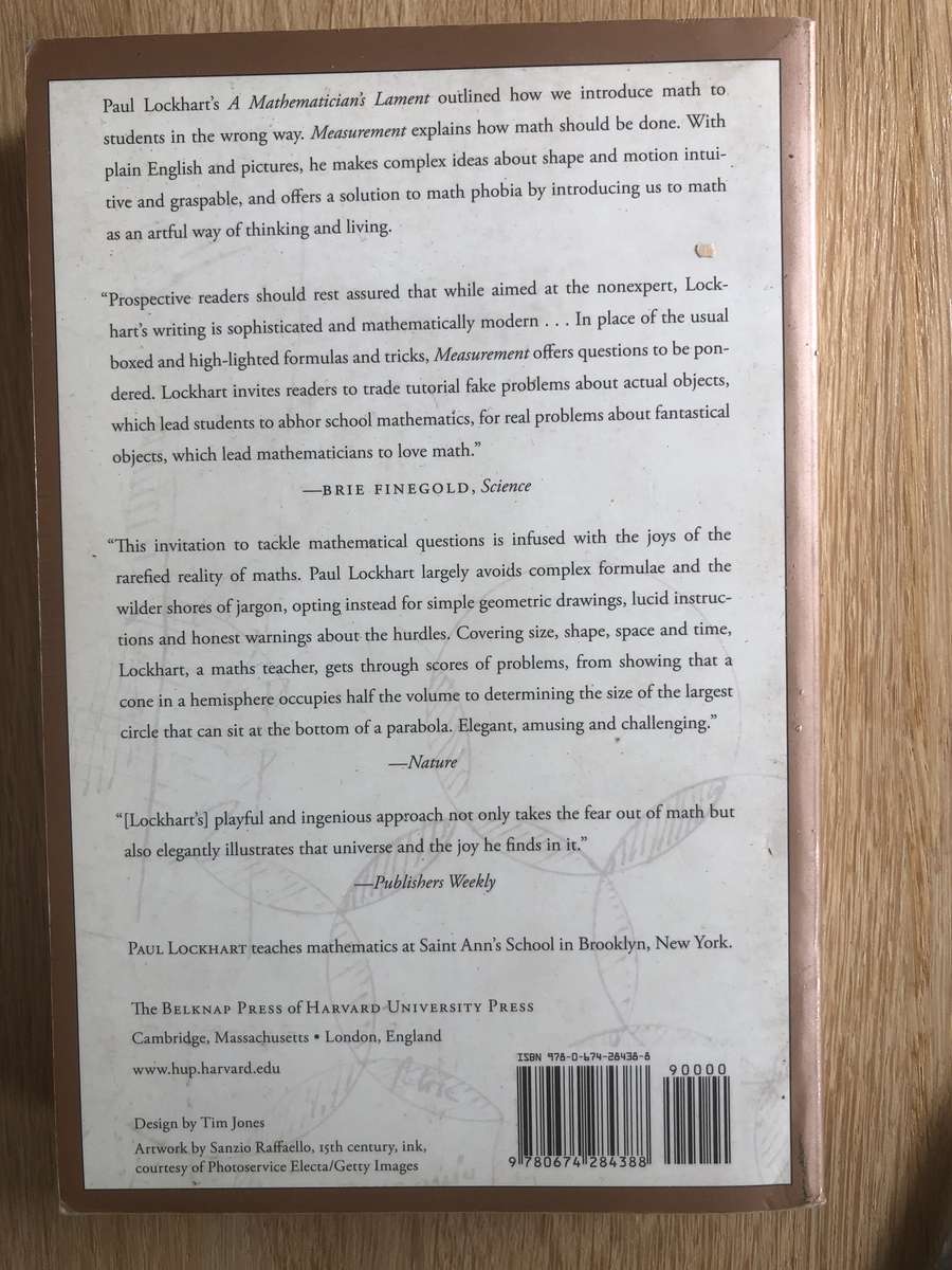 Paul Lockhart - Measurement