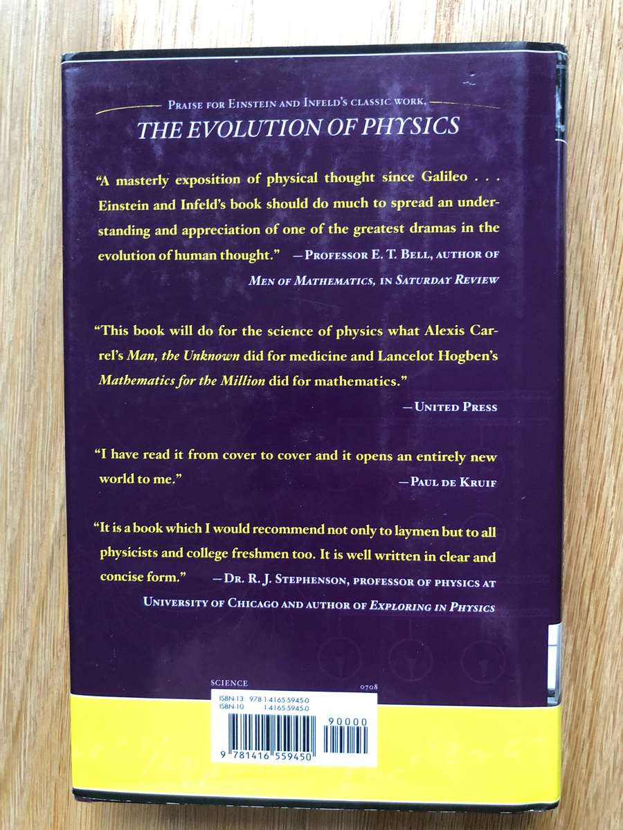 Albert Einstein and Leopold Infeld - The Evolution of Physics