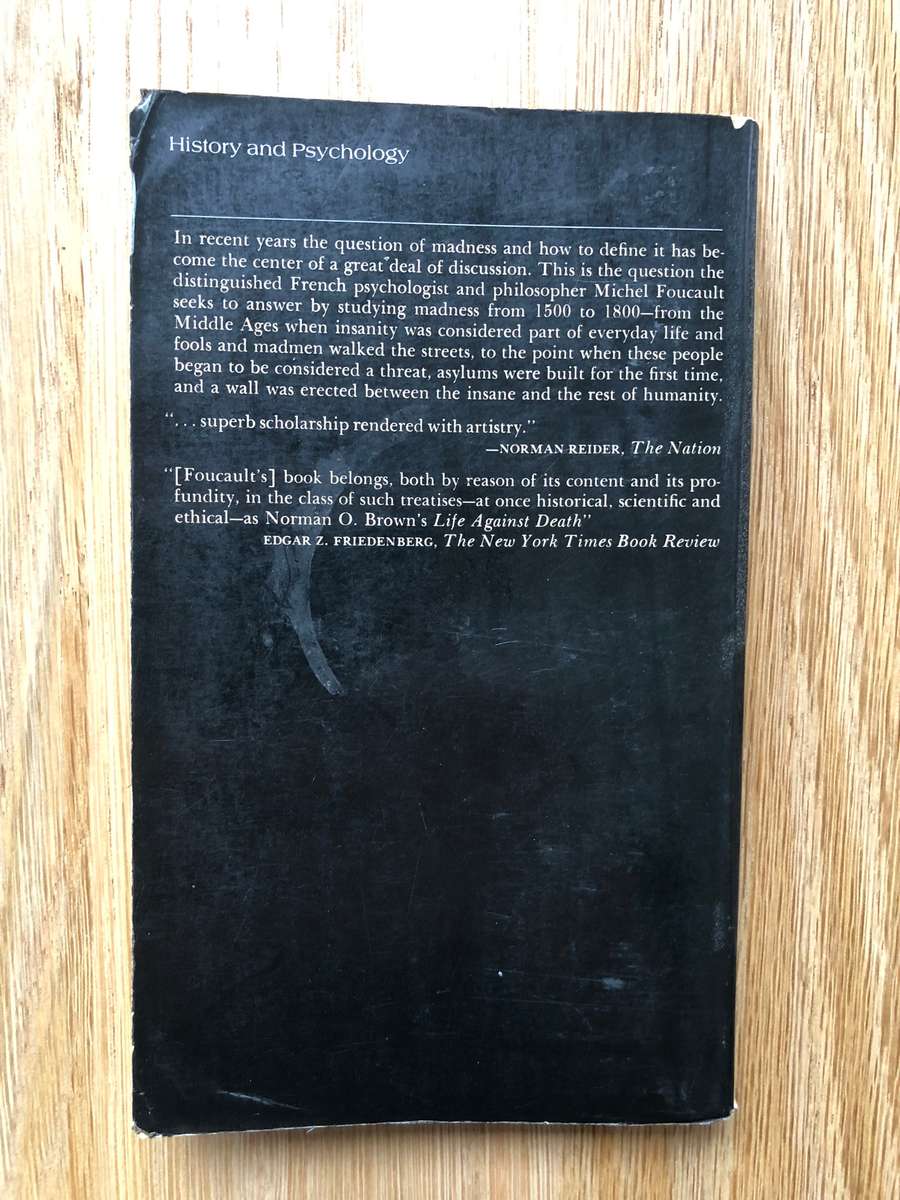 Michel Foucault - Madness and Civilization