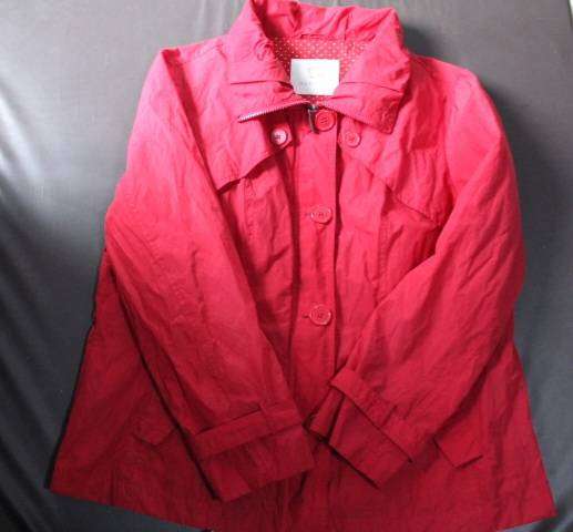 Stunning Red "Mariposa" Lightweight Jacket
