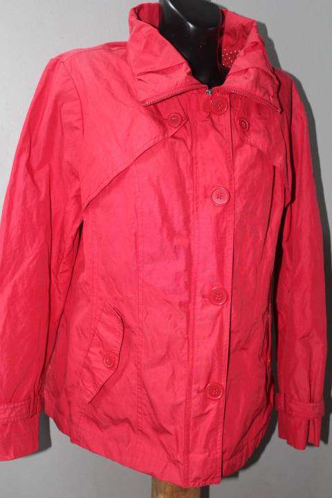 Stunning Red "Mariposa" Lightweight Jacket