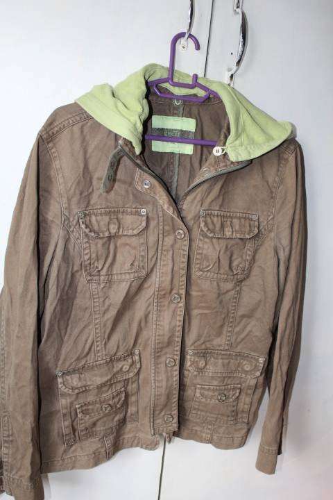 CECIL (Premium European Label) Style: Hooded Utility / Field Jacket