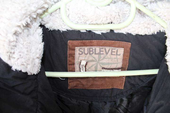 Sublevel Original Collection Hooded Bomber Jacket