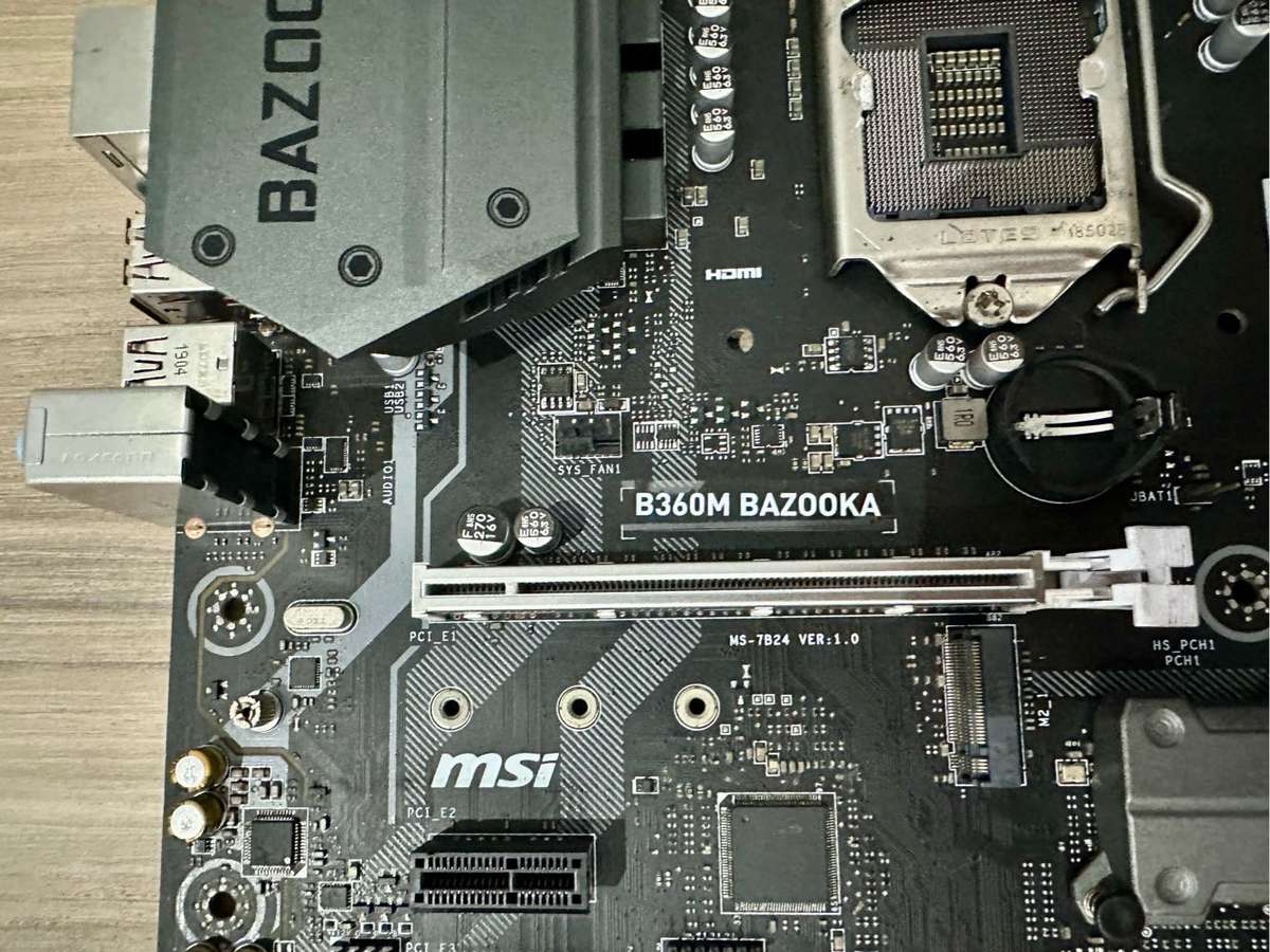MSI Bazooka B360M Motherboard