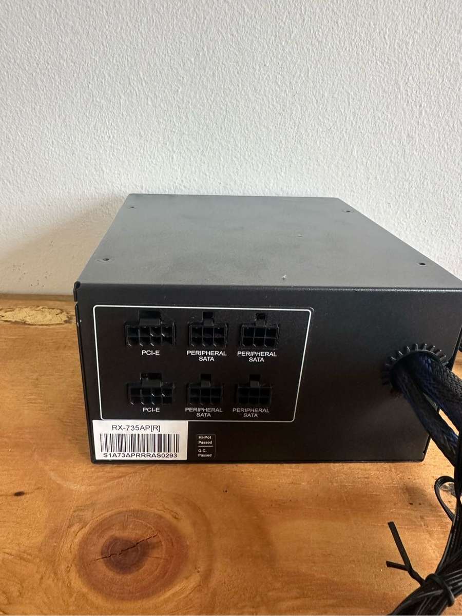 Raidmax Thunder RGB 735W Bronze Modular PSU Powersupply